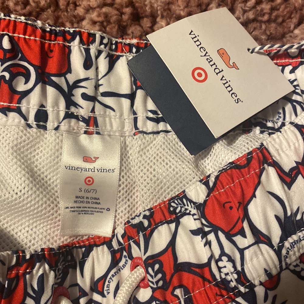 Vineyard Vines for Target swim trunks 6-7 - Picture 2 of 2